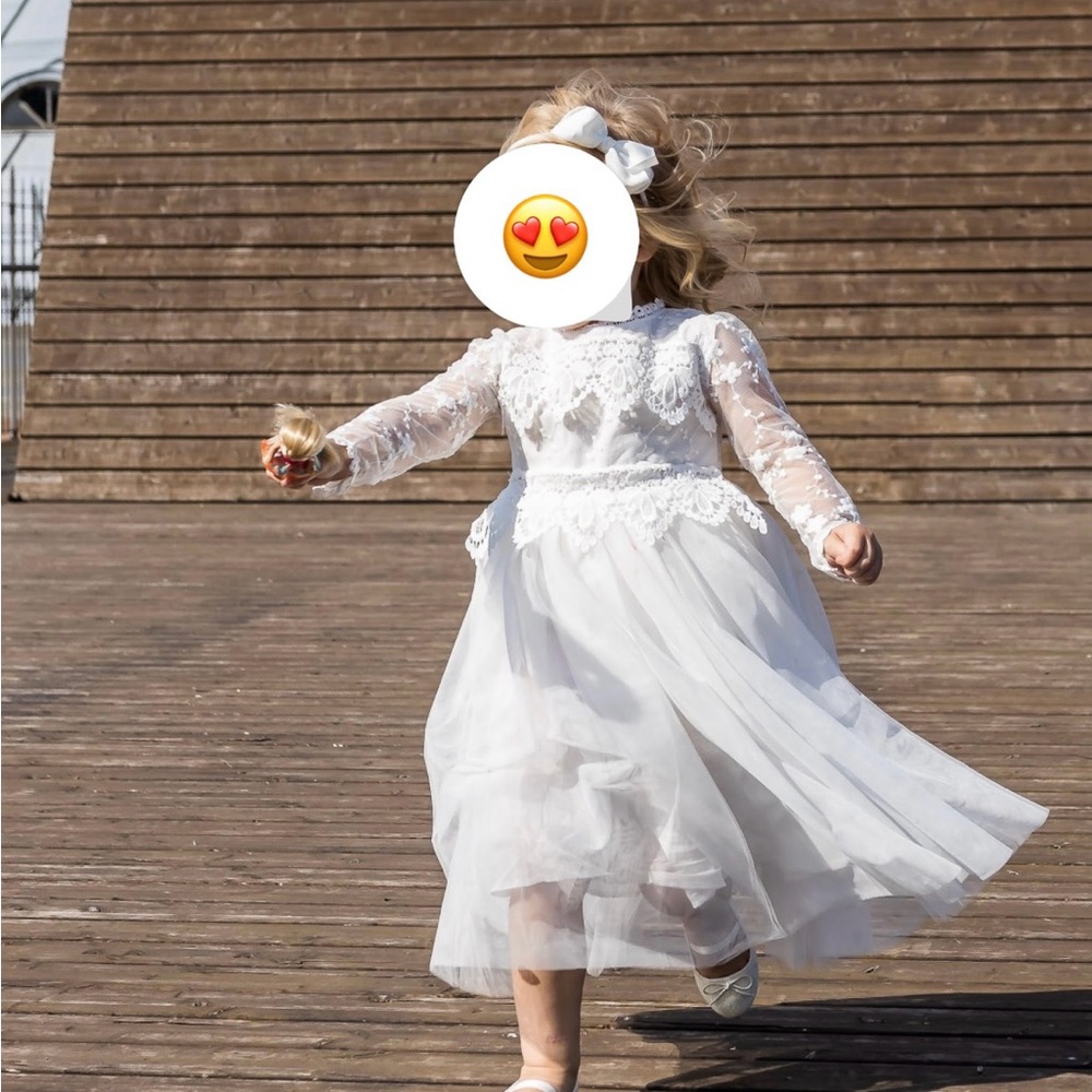 Adorable Girl Christening, Wedding Dress, Size 3T